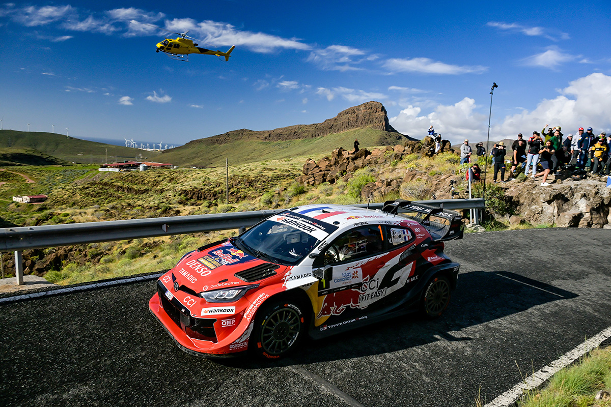 SÉBASTIEN OGIER, KANARYA ADALARI RALLISINDE ZAFERE ULAŞTI!